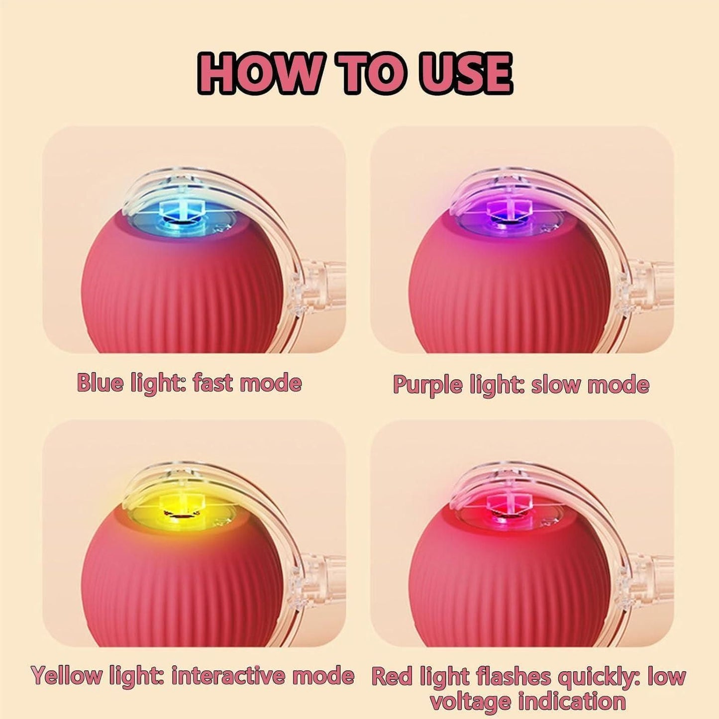 UrbanDeals™ Viral Rolling Ball Pet Toy